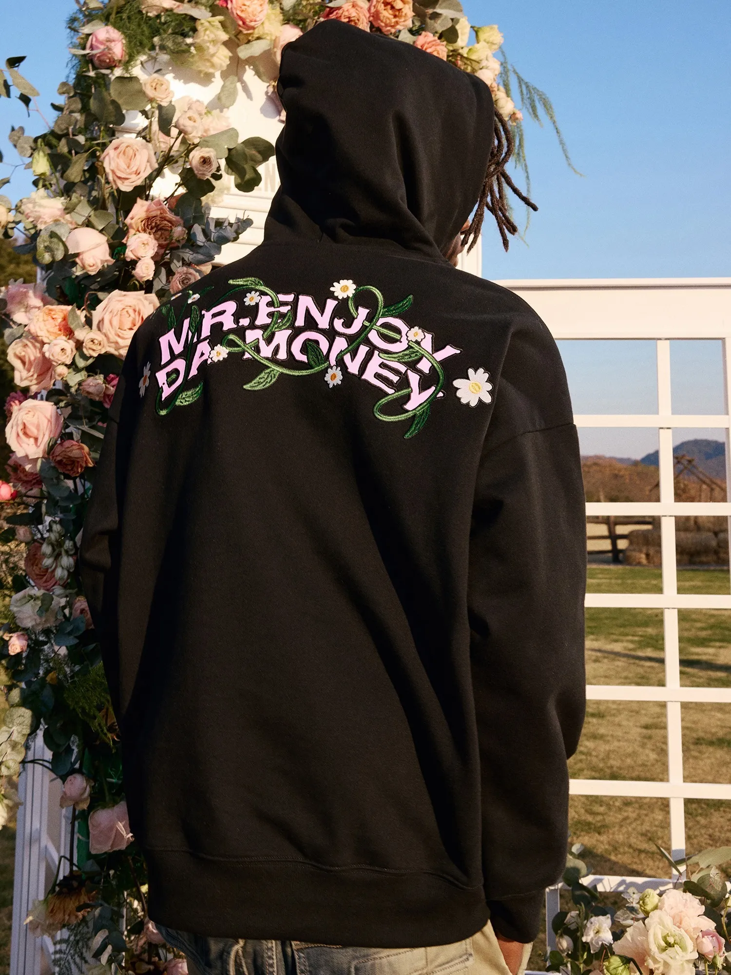 Enjoy Da Money | Unisex Long Sleeve Street Style Cotton Logo Hoodies