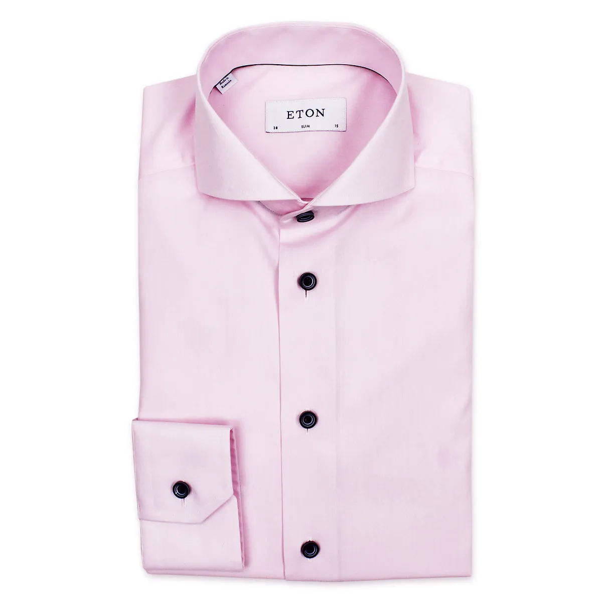 Eton slim fit shirt light pink