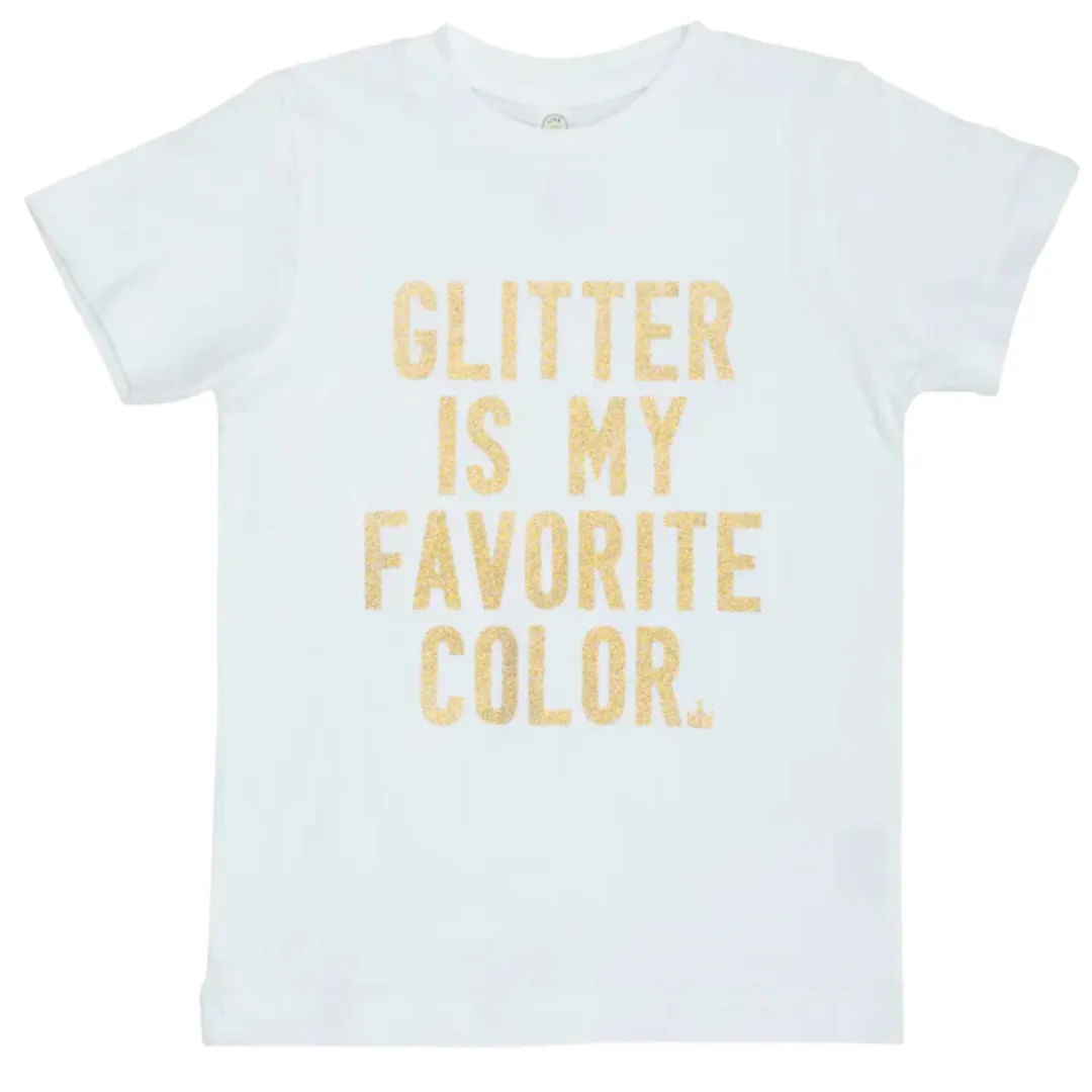 Favorite Color Glitter T-Shirt