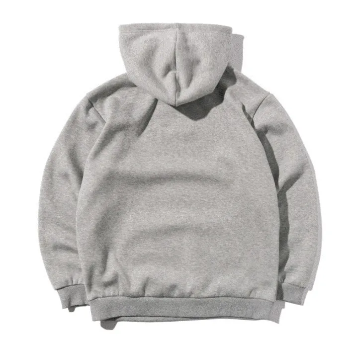 FCMM | Street Style Long Sleeves Plain Cotton Logo Hoodies - Unisex