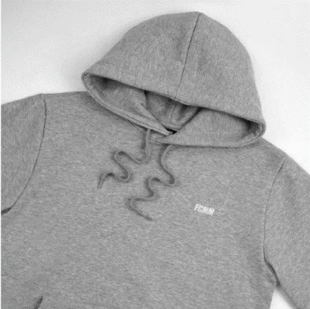 FCMM | Street Style Long Sleeves Plain Cotton Logo Hoodies - Unisex