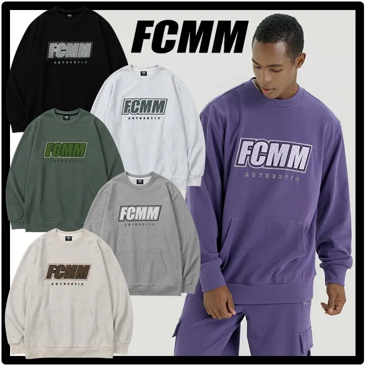 FCMM | Unisex Street Style Logo Hoodies Sweatshirts