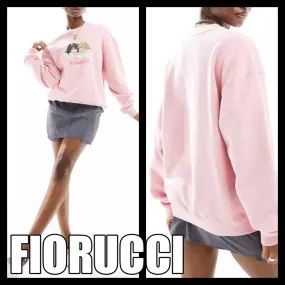 Fiorucci Crew Neck Long Sleeves Cotton Oversized - Shop Now!