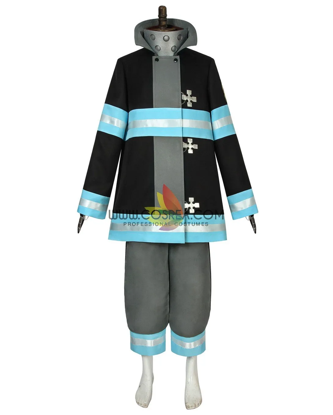 Fire Force 8th Company Men's Uniform Costume - Buy Now!