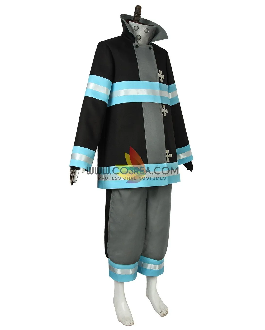 Fire Force 8th Company Men's Uniform Costume - Buy Now!