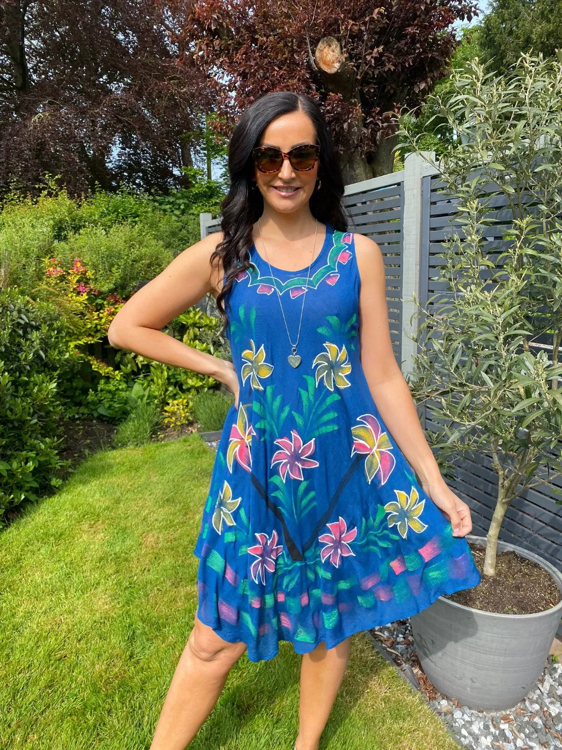 Floral Print Summer Dress Thea