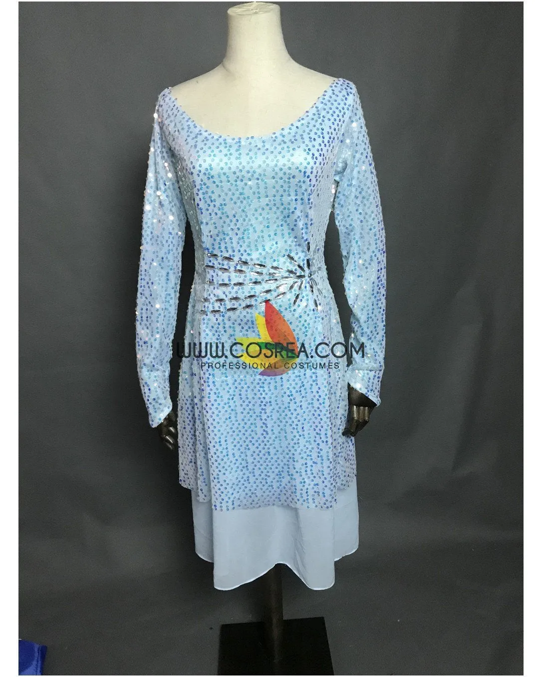 Frozen 2 Elsa Satin Cosplay Costume - Shop Now!