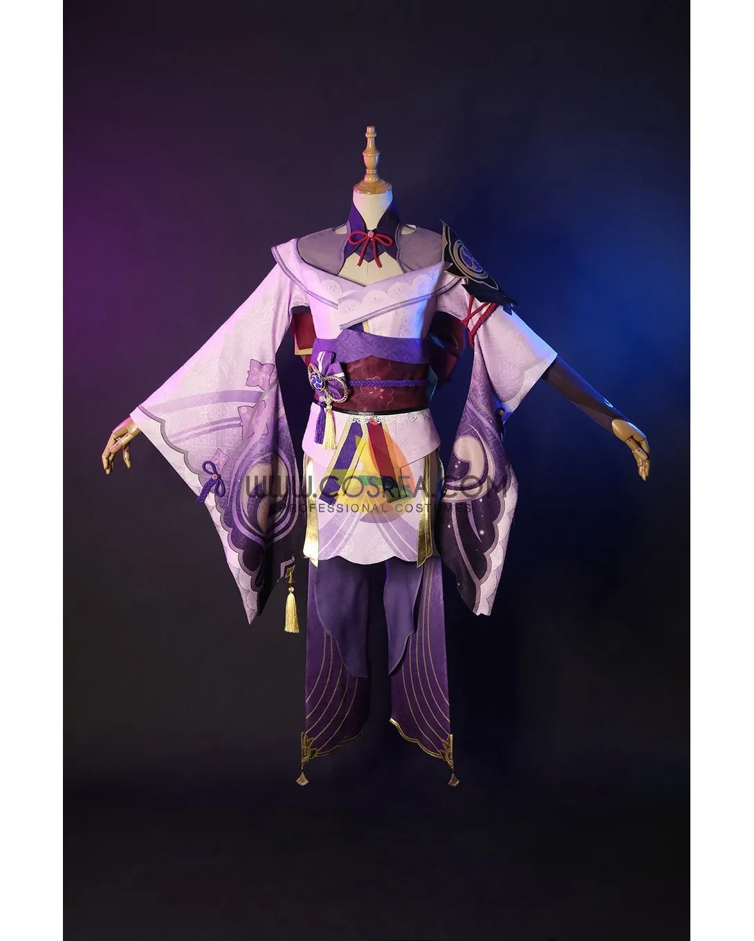 Genshin Impact Raiden Shogun Cosplay Costume - Standard Size Only