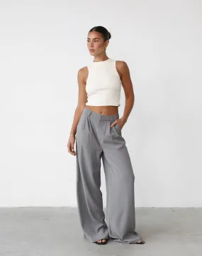 Grey Chicago Pants