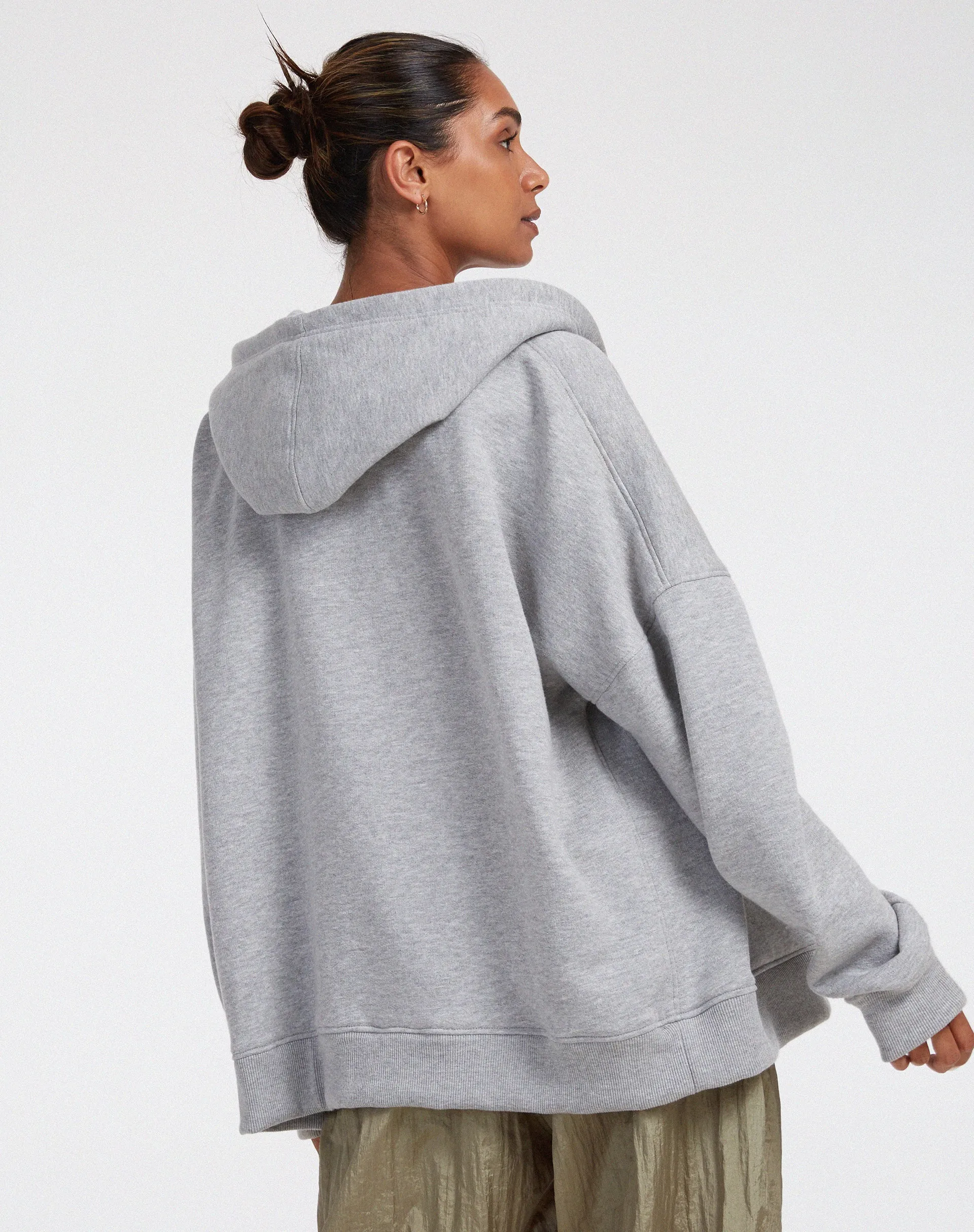 Hollack Hoodie in Greymarl