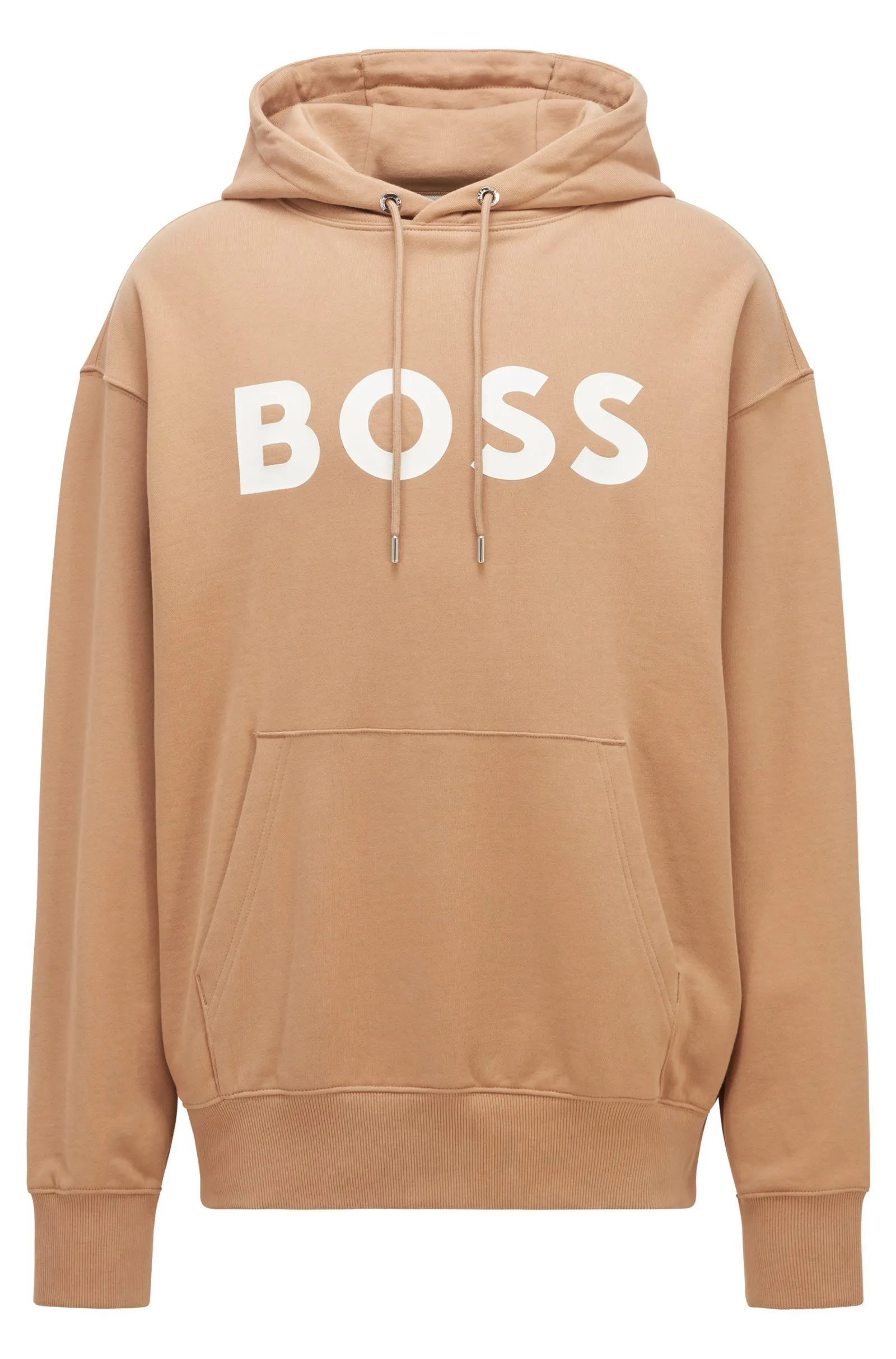 Hugo Boss unisex sweat street style long sleeves cotton logo hoodies