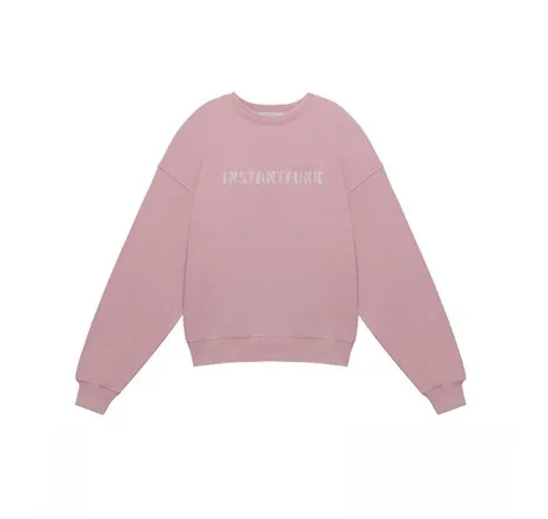 InstantFunk | Unisex Long Sleeves Cotton Oversized Logo