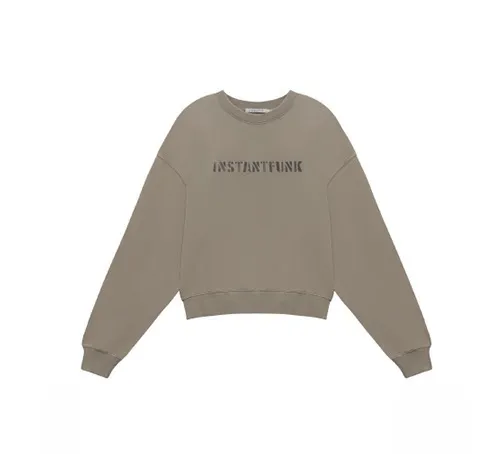 InstantFunk | Unisex Long Sleeves Cotton Oversized Logo