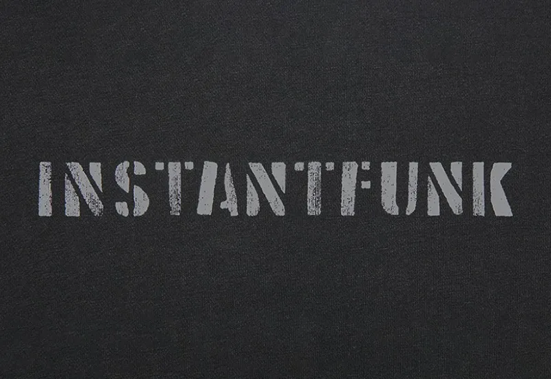 InstantFunk | Unisex Long Sleeves Cotton Oversized Logo