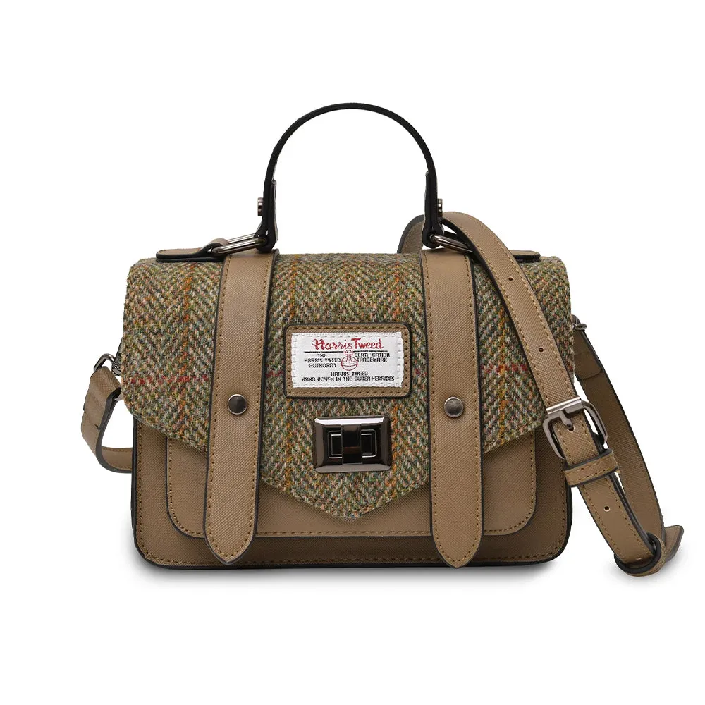 Islander Mini Satchel: Stylish Harris Tweed Bag for Any Occasion