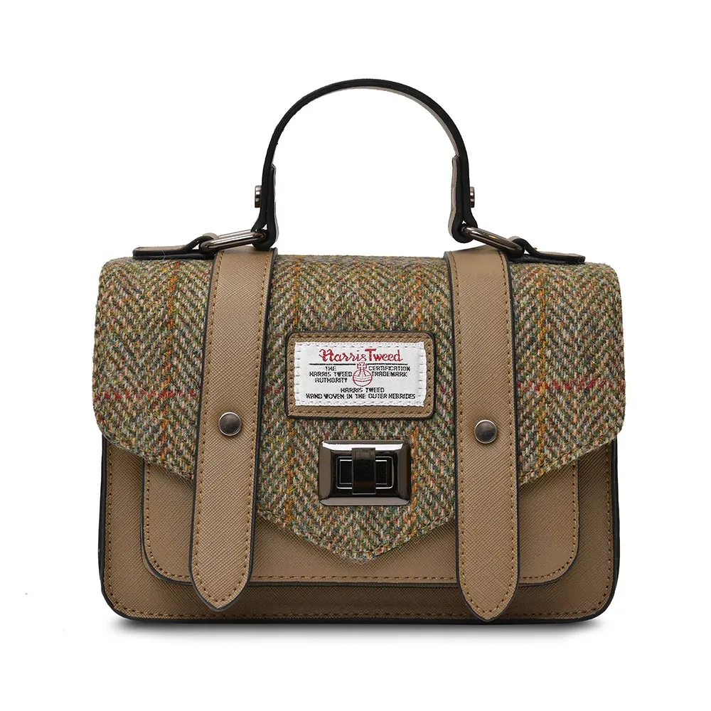 Islander Mini Satchel: Stylish Harris Tweed Bag for Any Occasion