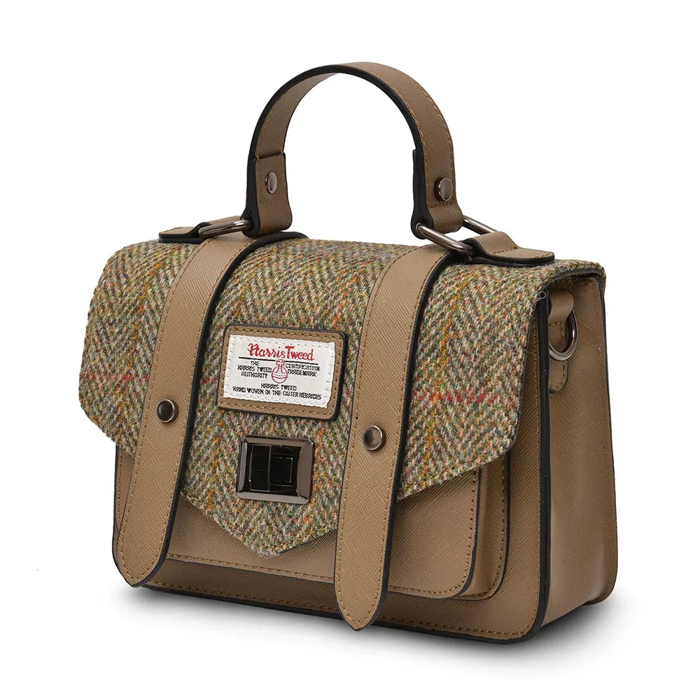 Islander Mini Satchel: Stylish Harris Tweed Bag for Any Occasion