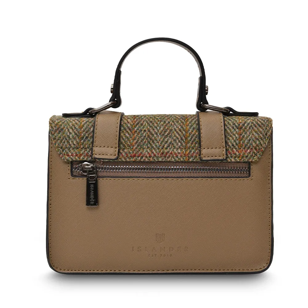 Islander Mini Satchel: Stylish Harris Tweed Bag for Any Occasion