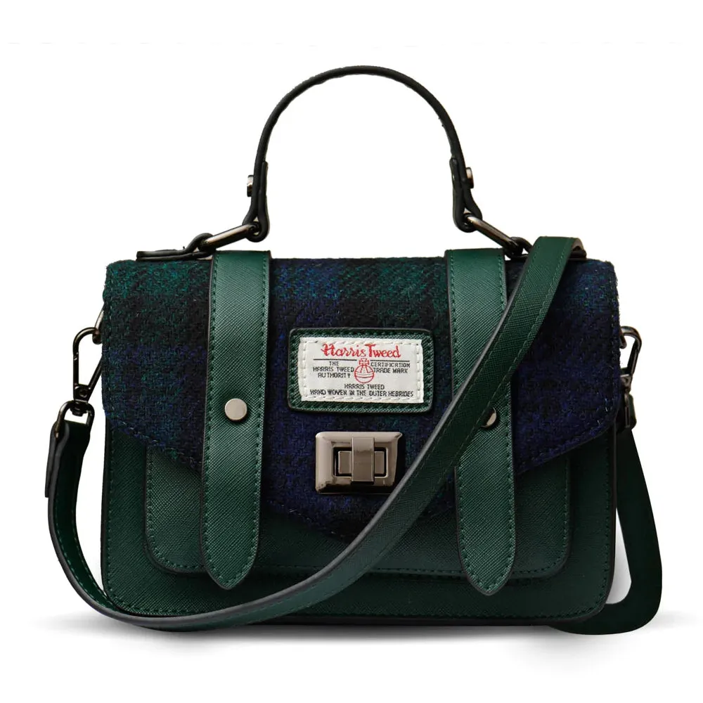 Islander Mini Satchel: Stylish Harris Tweed Bag for Any Occasion