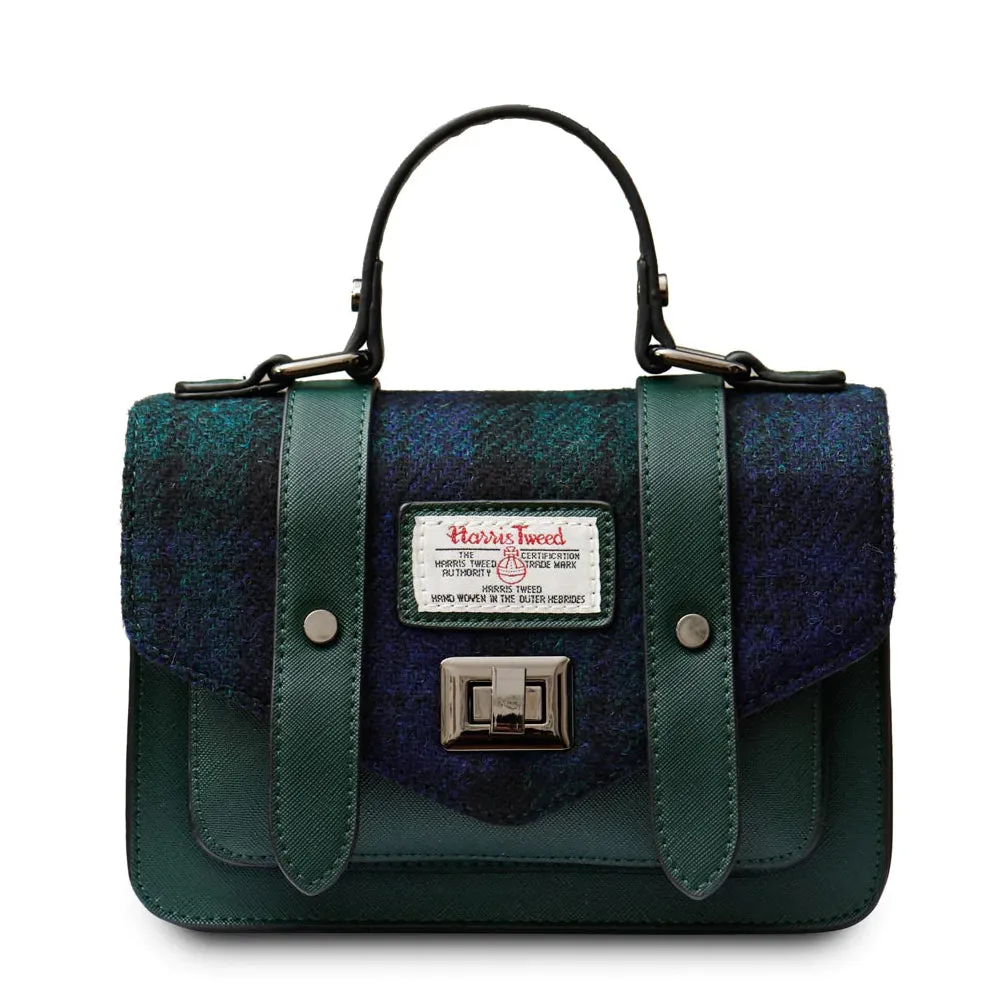 Islander Mini Satchel: Stylish Harris Tweed Bag for Any Occasion