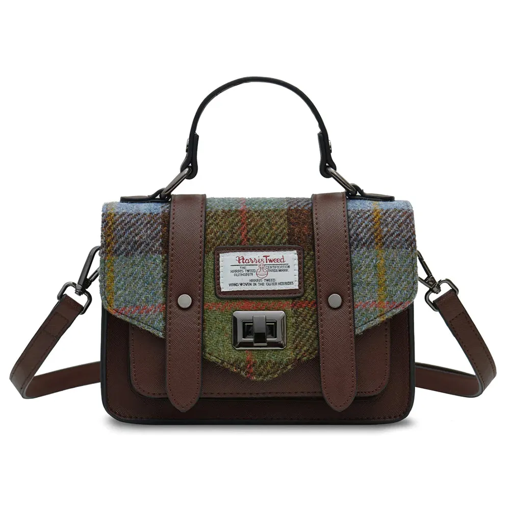 Islander Mini Satchel: Stylish Harris Tweed Bag for Any Occasion