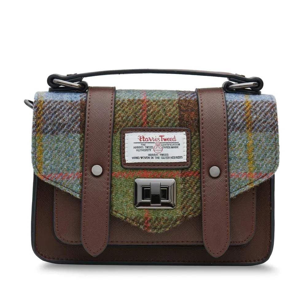 Islander Mini Satchel: Stylish Harris Tweed Bag for Any Occasion