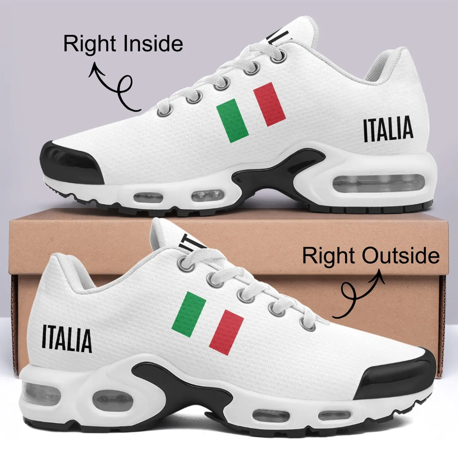 Italian White Sneakers