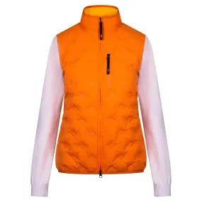 J Lindeberg Russet Orange Ladies Golf Jacket