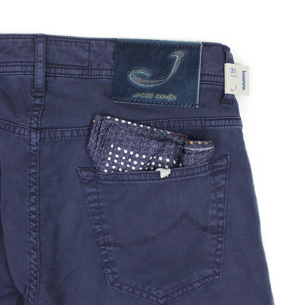 Jacob Cohen J622 Slim Fit Chino Jeans - Vintage Navy