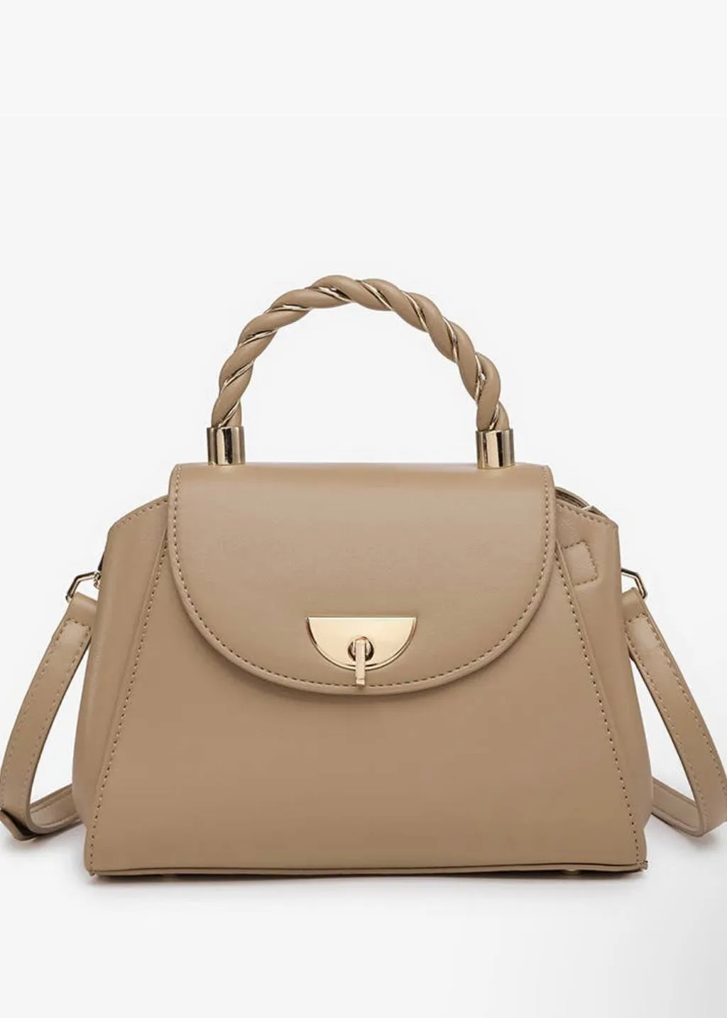 Jen & Co. Satchel with Twist Lock feature