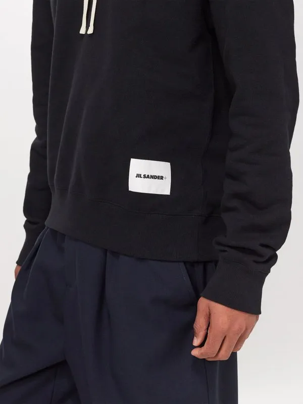 Jil Sander Hoodies – Long Sleeve Cotton Logo Designers Hoodies for Street Style