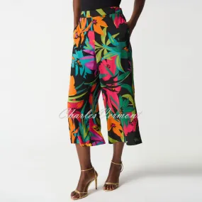 Joseph Ribkoff Tropical Print Culotte Trousers | Style 242211