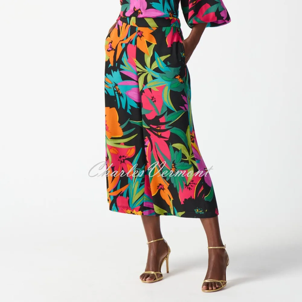 Joseph Ribkoff Tropical Print Culotte Trousers | Style 242211