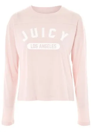 Juicy Couture | Women's Crew Neck Long Sleeve Cotton Long Hoodies & Sweatshirts