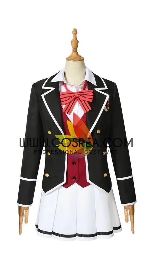 Juliet Persia Cosplay Costume - Black Dogs House Boarding School Female Uniform