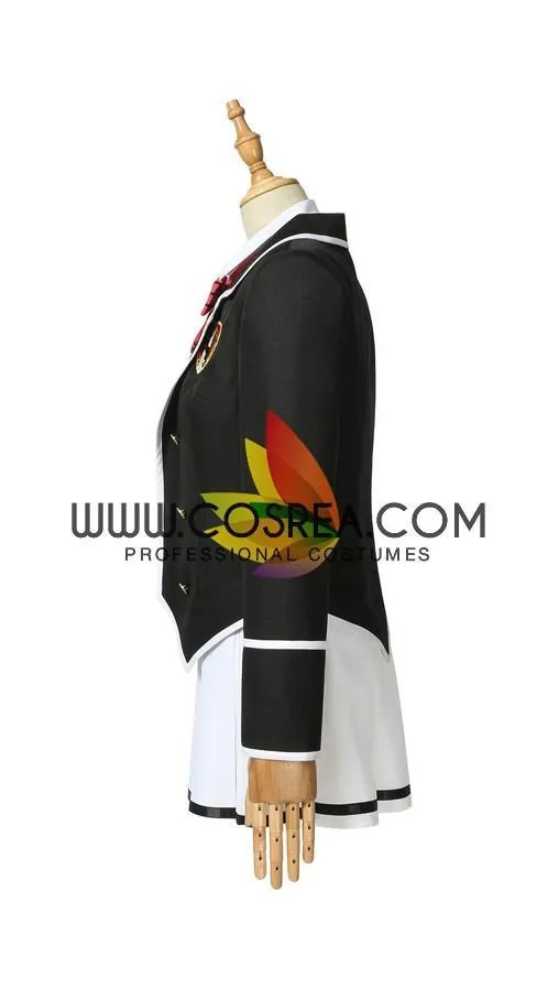 Juliet Persia Cosplay Costume - Black Dogs House Boarding School Female Uniform