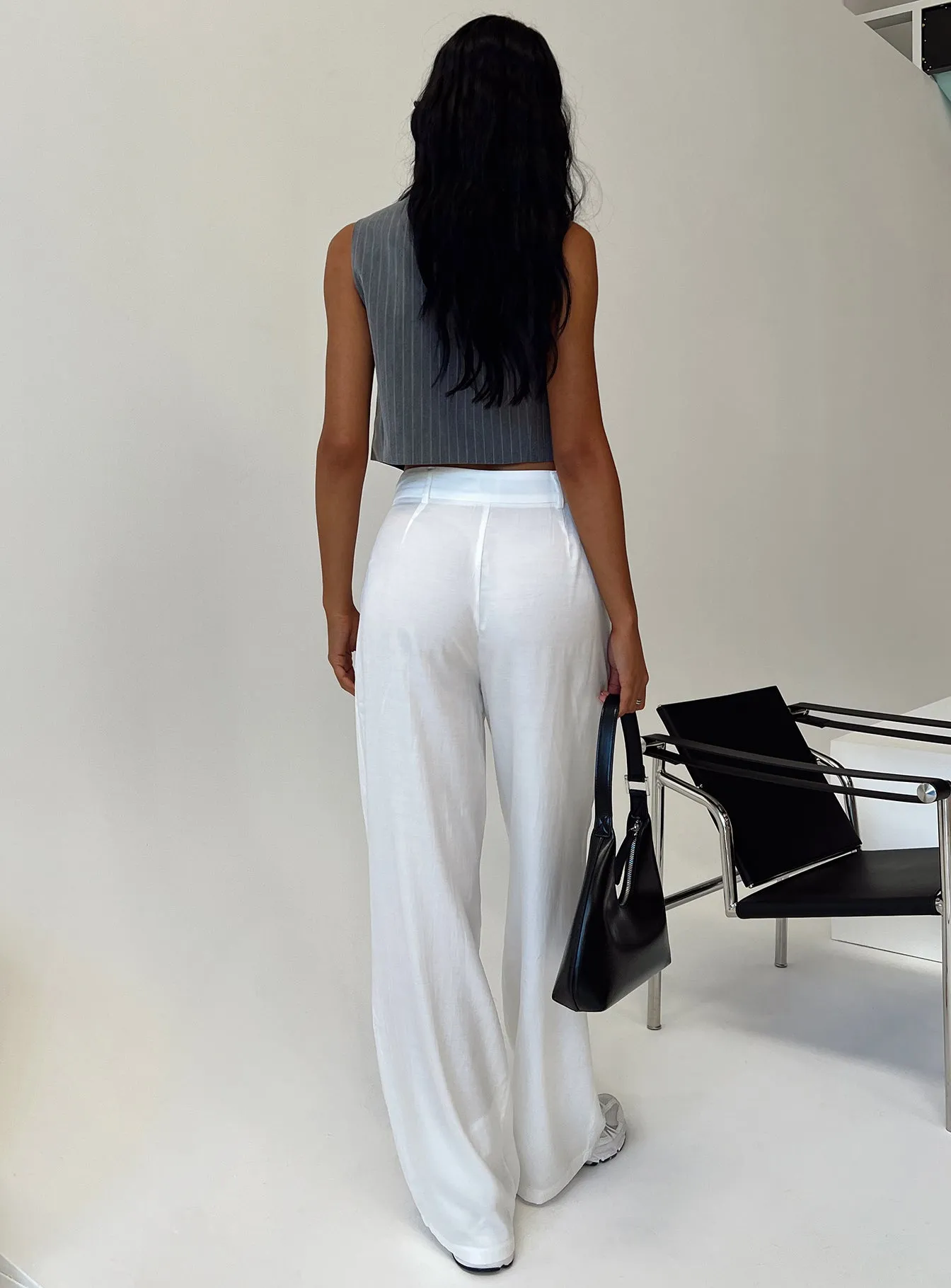 Kacey White Pants - Google friendly