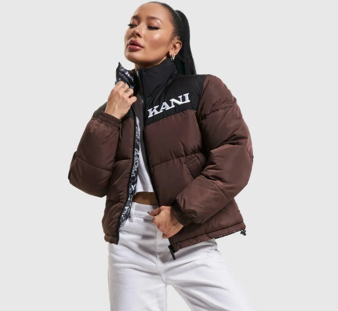 Karl Kani Paisley Puffer Jacket - Women