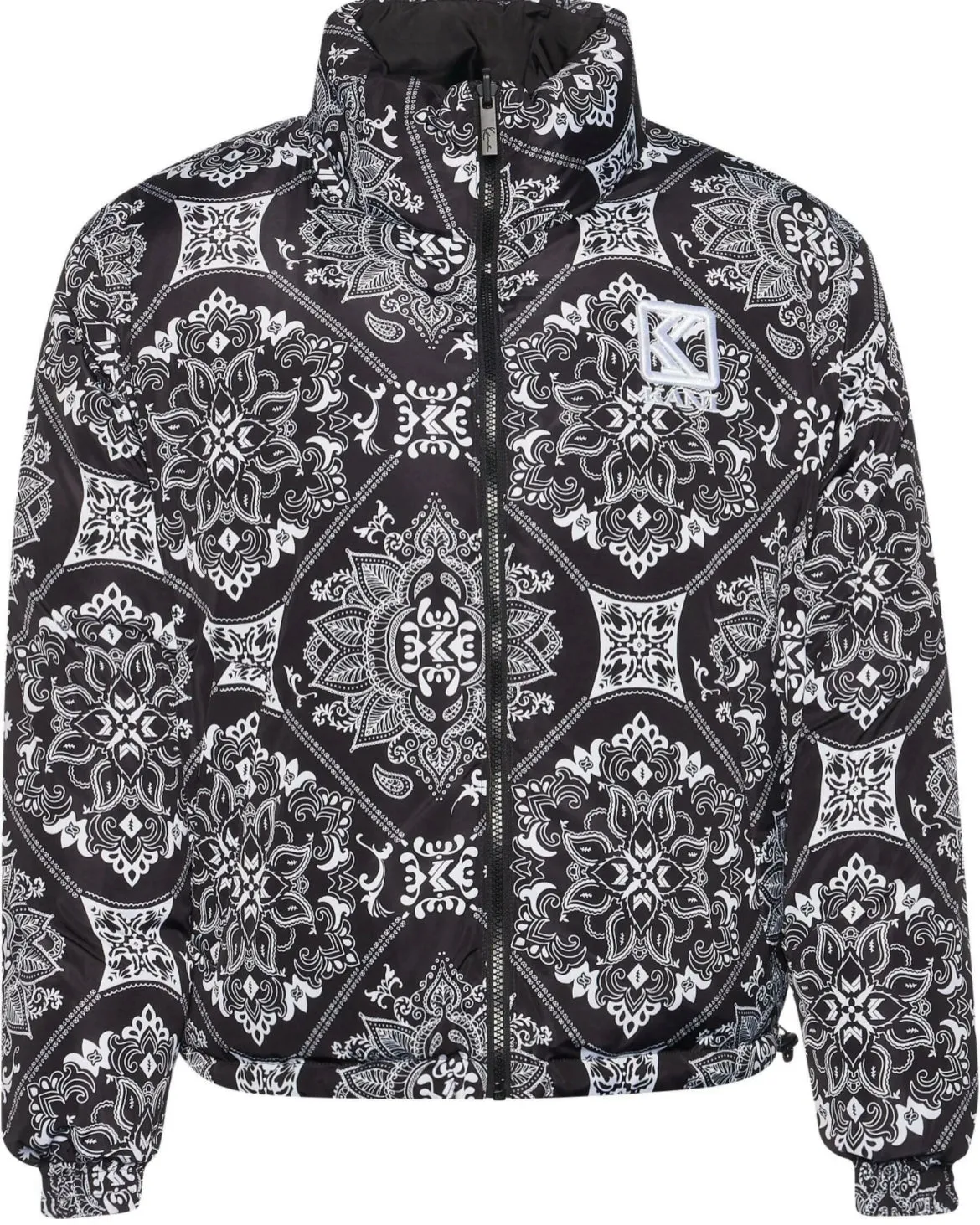 Karl Kani Paisley Puffer Jacket - Women