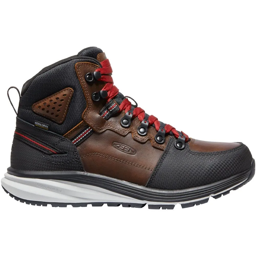 KEEN Utility Red Hook Wp Mid Soft Non-Safety Toe Mens Boots