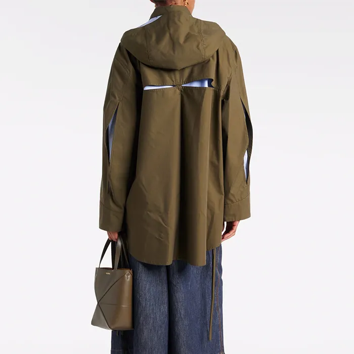 Loewe long sleeves plain cotton oversized logo