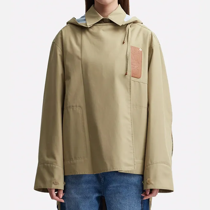 Loewe long sleeves plain cotton oversized logo