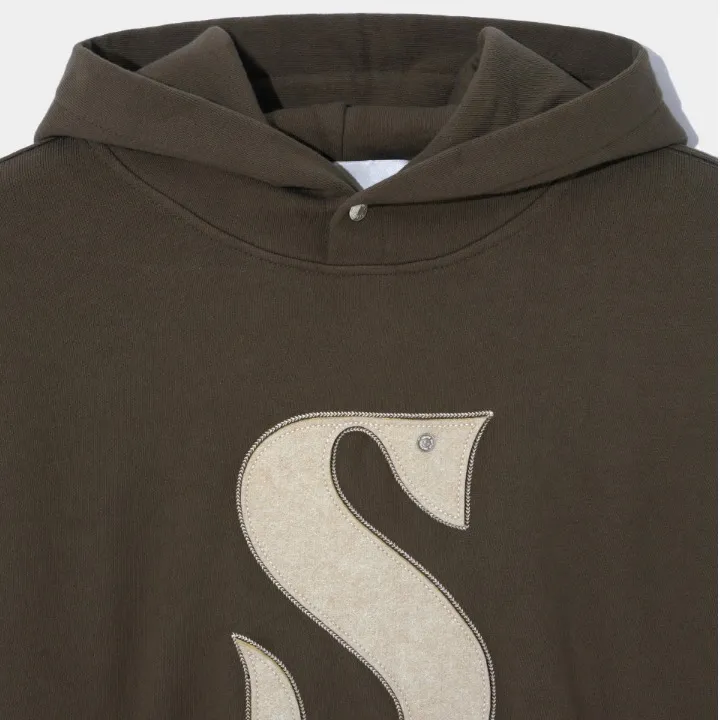 Long Sleeve Plain Cotton Hoodies | SATUR Unisex Street Style Logo