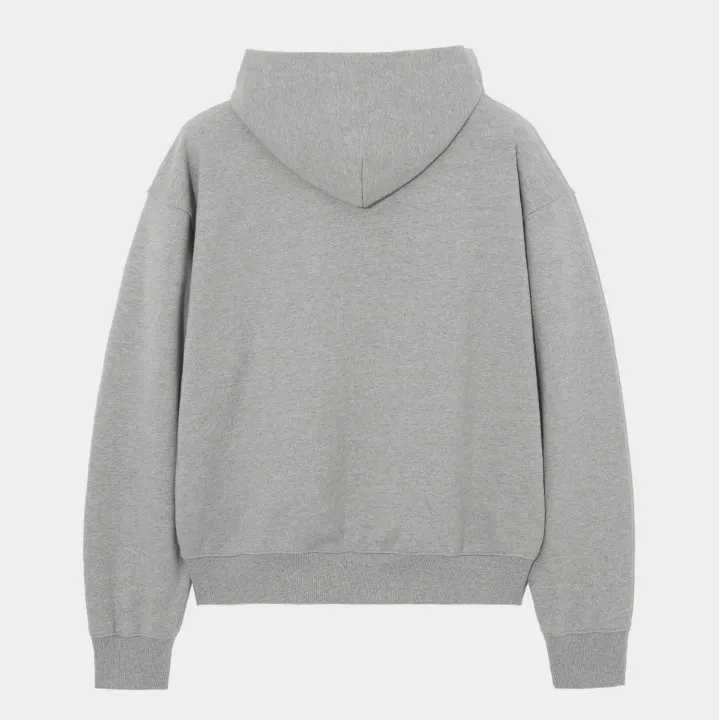 Long Sleeve Plain Cotton Hoodies | SATUR Unisex Street Style Logo