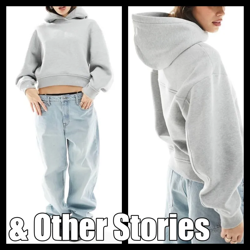 Long Sleeve Plain Oversized Hoodies and Sweatshirts from & Other Stories