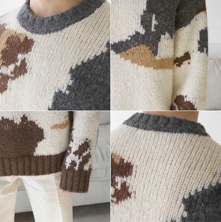 Loose Round Neck Sweater