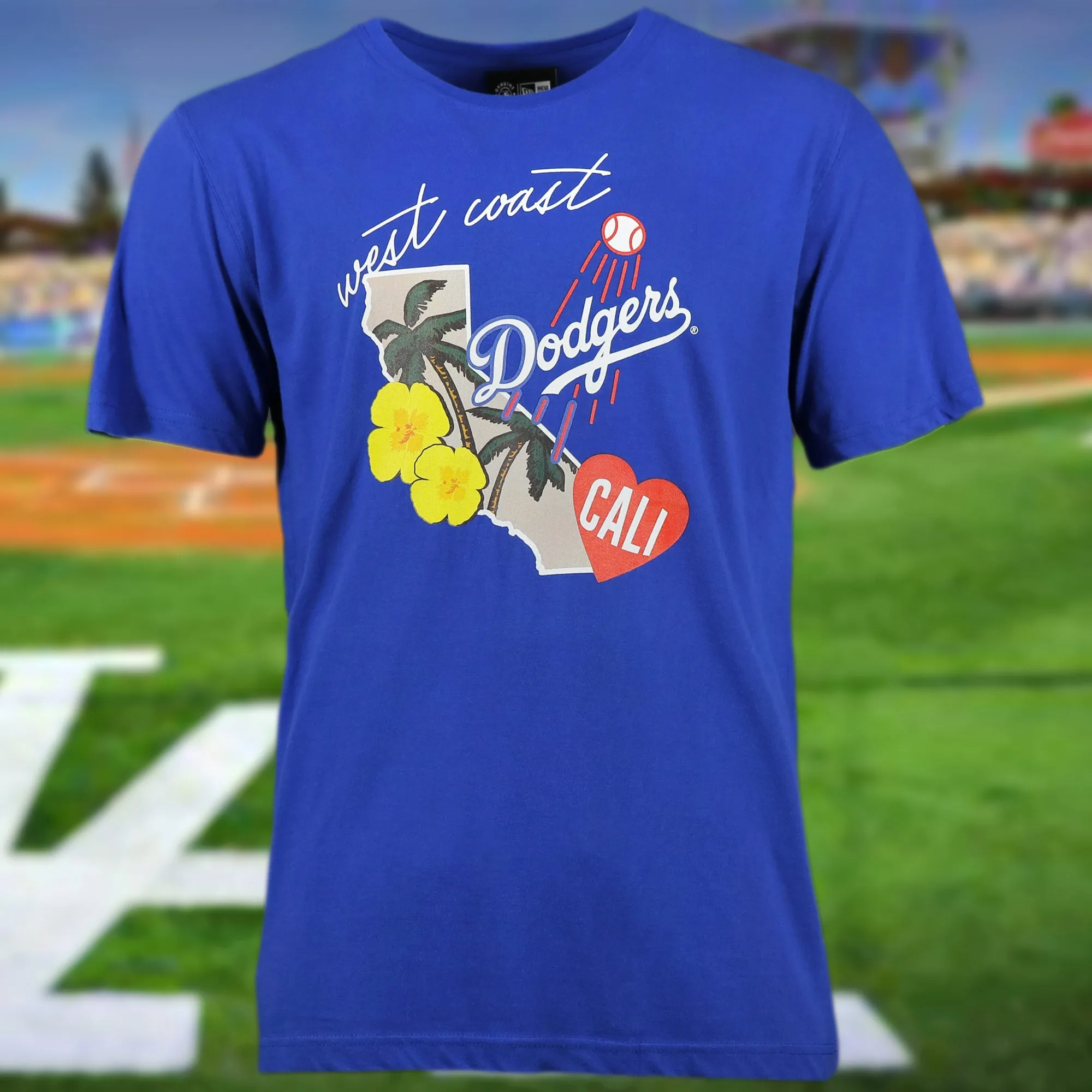 Los Angeles Dodgers City Cluster Royal T-Shirt