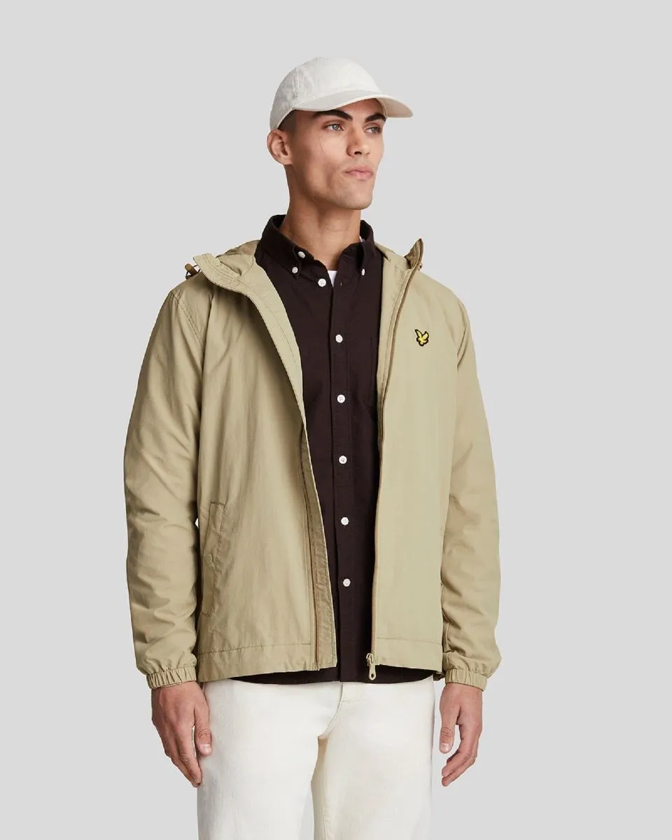 Lyle & Scott Zip Through Jacket Sage Uniform