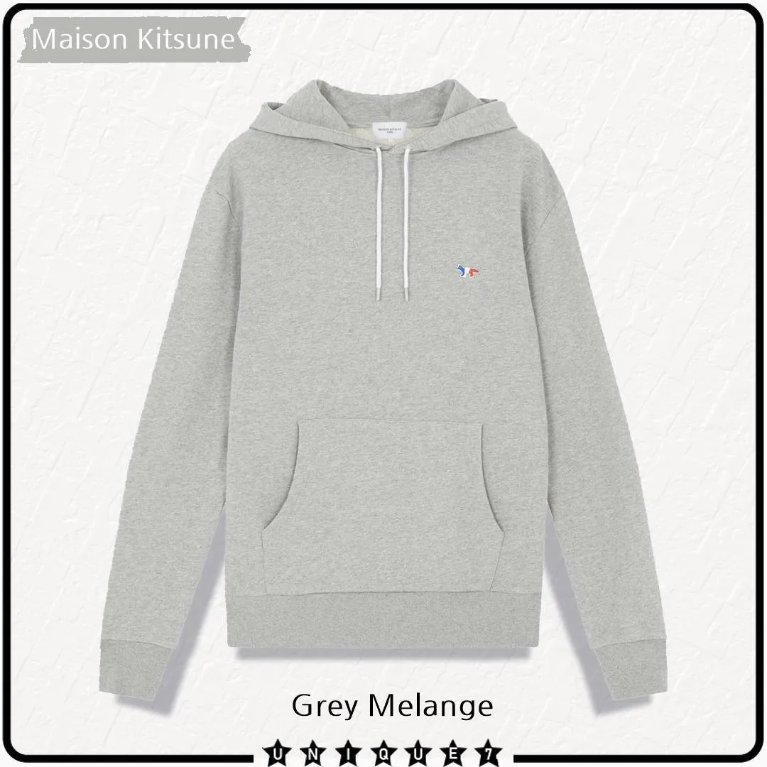 Maison Kitsune Hoodies | Street Style Long Sleeve Logo Designers