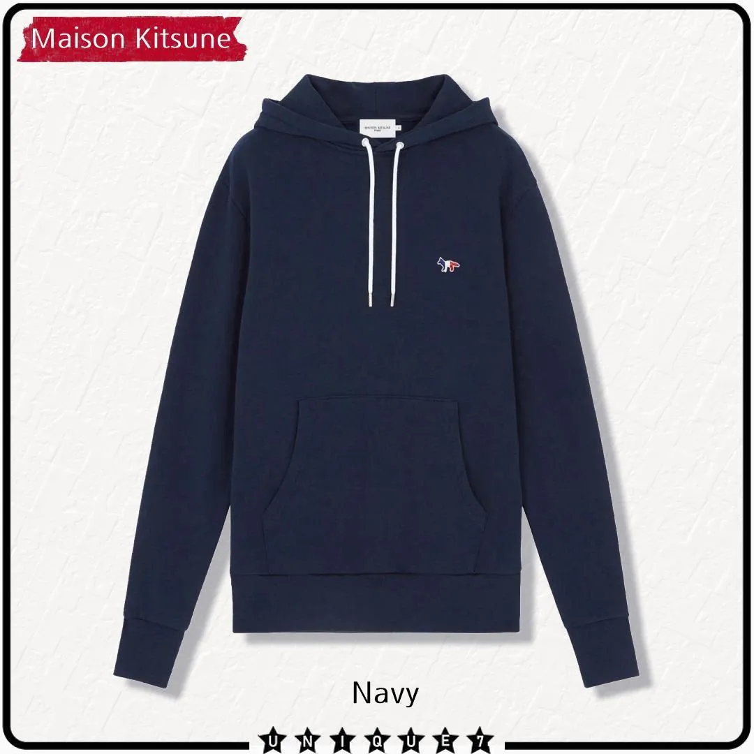 Maison Kitsune Hoodies | Street Style Long Sleeve Logo Designers